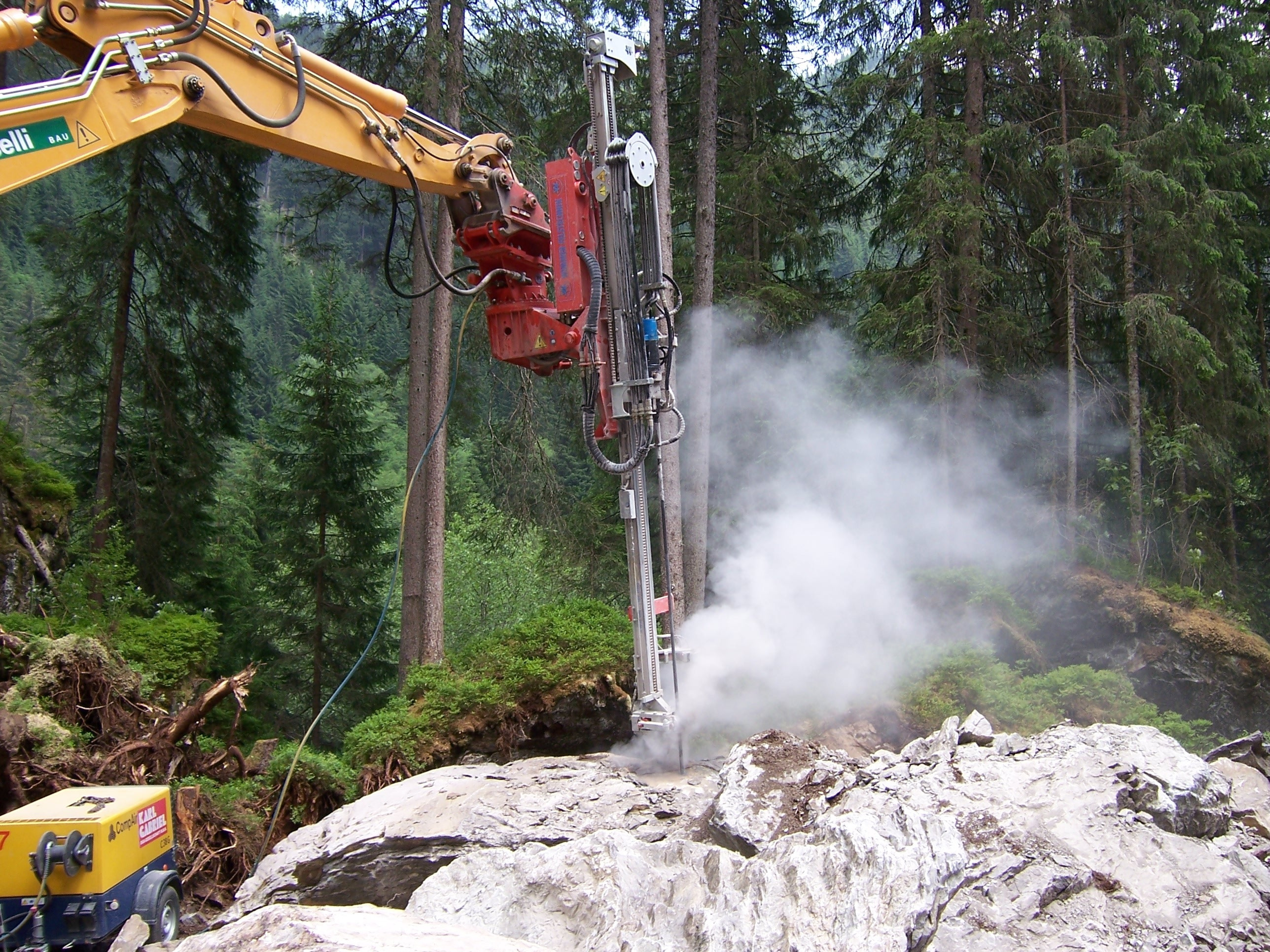 KRUPP Hydraulische Bohrh mmer